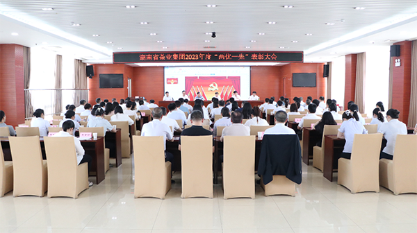 湖南省茶业集团召开“两优一先”表彰大会